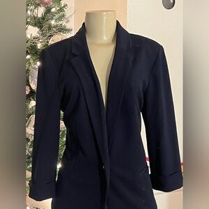 NYC Women's Elegant Black Suit Jacket